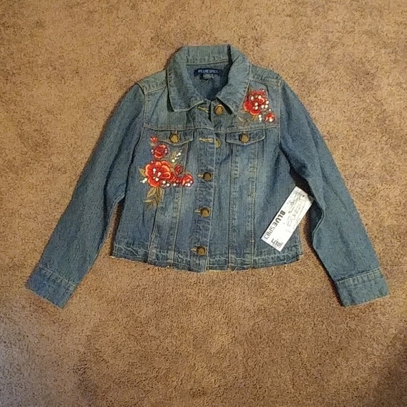 girls blue jean jackets